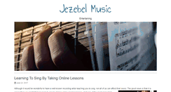 Desktop Screenshot of jezebelmusic.com